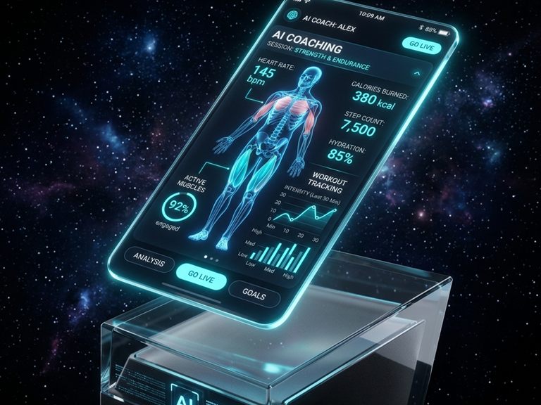 RaiNGE Digital Twin interface preview for training personalization