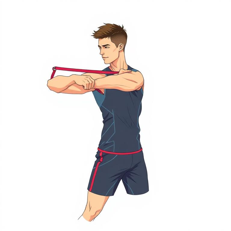 Coach-supervised shoulder rehab exercise used as safety context